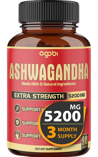 Ashwagandha Capsules 5in1- Equivalent to 5200mg Powder